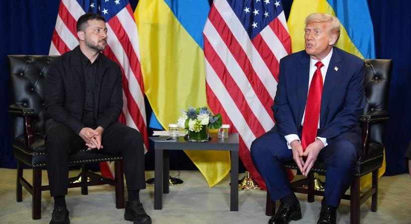 Axios: Csütörtökön Davosban találkozhat egymással Volodimir Zelenszkij és Donald Trump