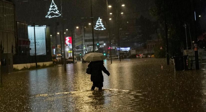 Emberéleteket követelt az extrém időjárás Görögországban