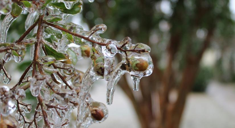 Kilenc vármegyére figyelmeztetést adtak ki az ónos eső miatt