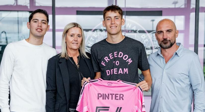MLS: Pintér Dániel profi szerződést kapott az Inter Miamitól