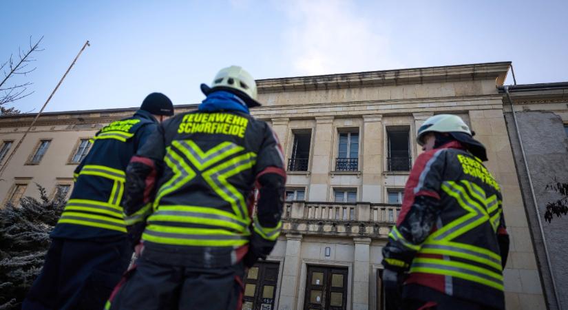 Lángba borult a náci múlt egyik emblematikus helyszíne