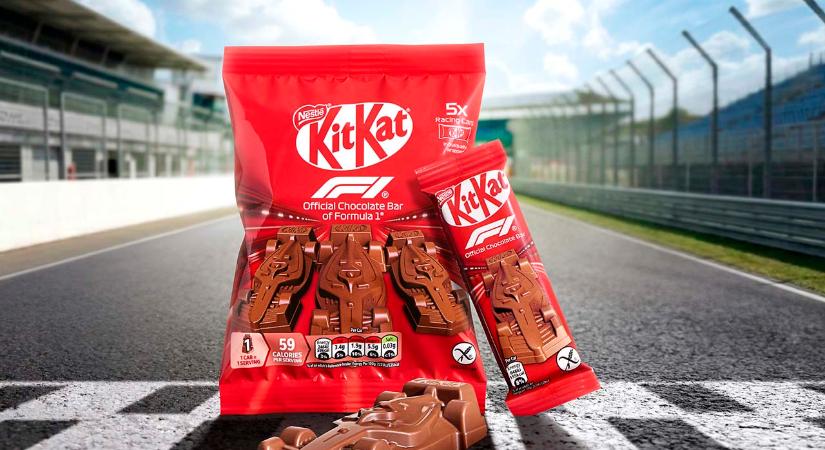 Exkluzív termékekkel indul a KitKat és a Forma-1 első közös szezonja