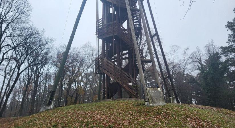 Megújul Sopron egyik népszerű kilátója, lebontják a régit