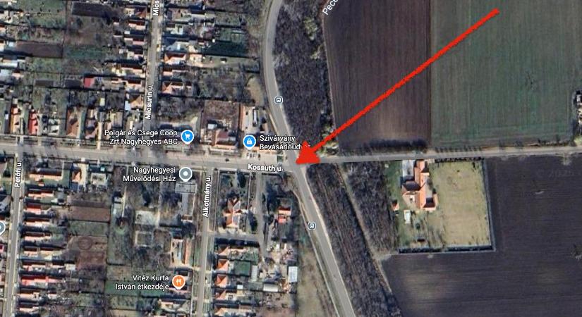 Mentőt kellett riasztani a nagyhegyesi karambolhoz