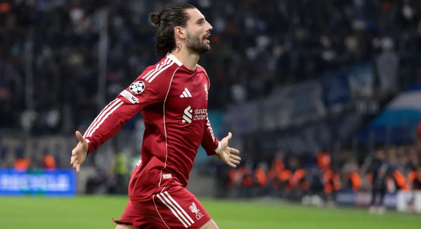 Szoboszlai Marseille elleni gólja lehet a BL-forduló legszebbje