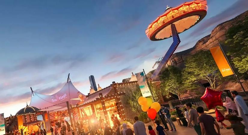 Így fest az 1 milliárd dollárból megépített szaúdi csoda vidámpark