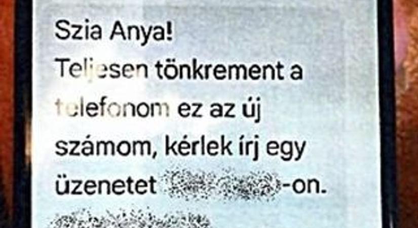 Újabb unokázós csalást vetnek be az online térben