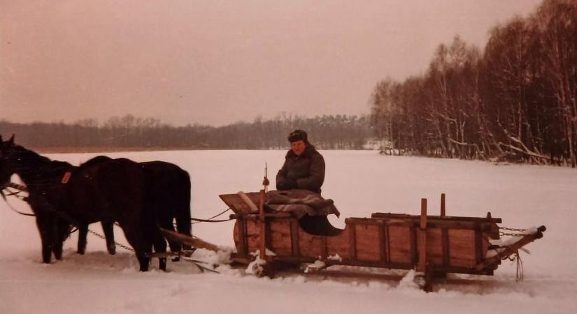 Hasig érő hó és lovasszán: amikor a bajusz volt a hőmérő Somogyban