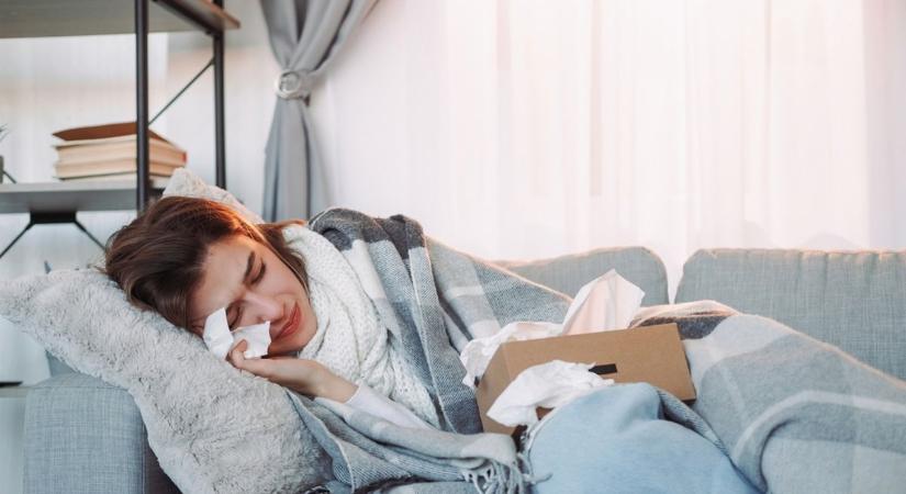 Tarol az influenza: több mint 45 ezren keresték fel az orvost egyetlen hét alatt
