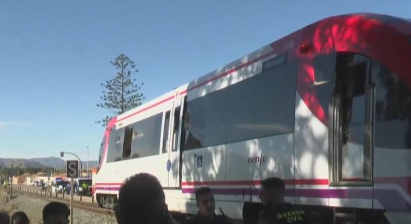 Újabb vonatbaleset történt Spanyolországban, egy héten belül már a negyedik