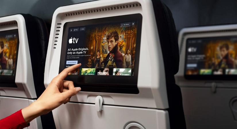 45 órányi film és sorozat ingyen: az Apple TV válogatott tartalmai nézhetők az Air France gépein