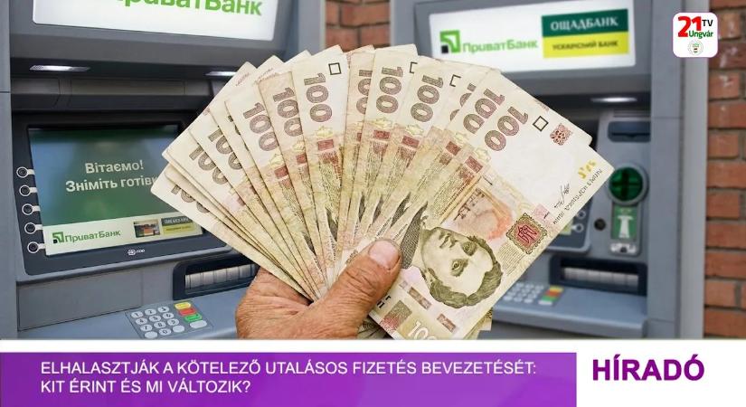 Elhalasztják a kötelező utalásos fizetés bevezetését: kit érint és mi változik? (videó)
