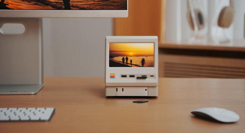 Új dokkoló érkezett az M4-es Mac Mini-hez, ami a Macintosh Classic formavilágát ötvözi a modern technológiákkal
