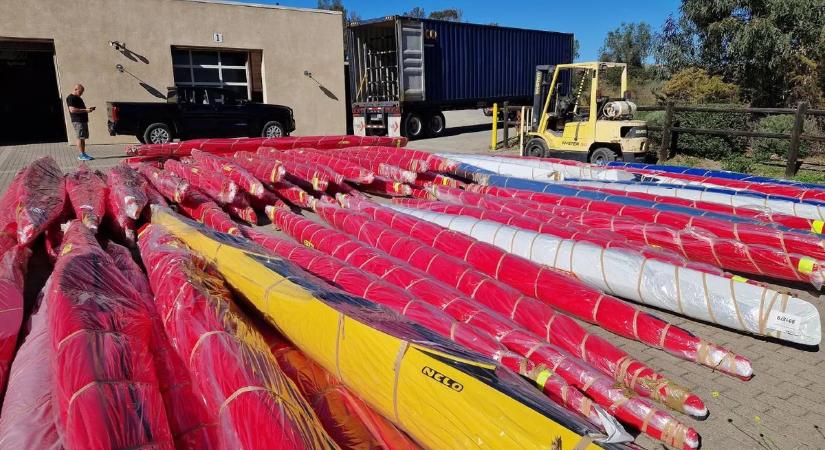 Saját kaliforniai hajópark segíti a magyar kajakosok és kenusok olimpiai felkészülését