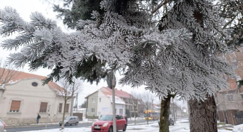 Köd, zúzmara, fagy – Mutatjuk, hol kell számítani ónos esőre pénteken