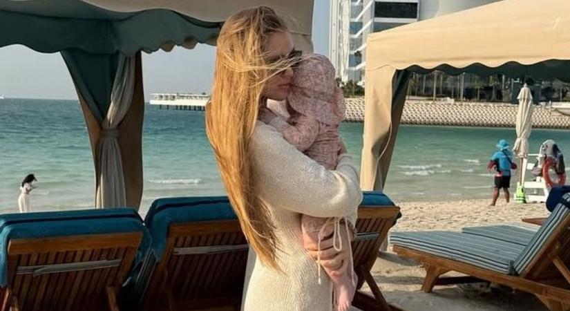 Csajos napokat tartott Szoboszlai Dominik felesége és kislánya – fotóval