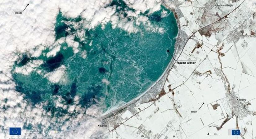 Ilyennek még biztosan nem láttad a Balatont