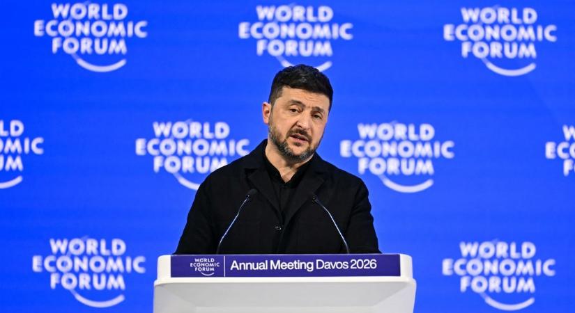 Árulónak és élősködőnek nevezte Orbán Viktort Zelenszkij Davosban – a miniszterelnök nem maradt adós a válasszal