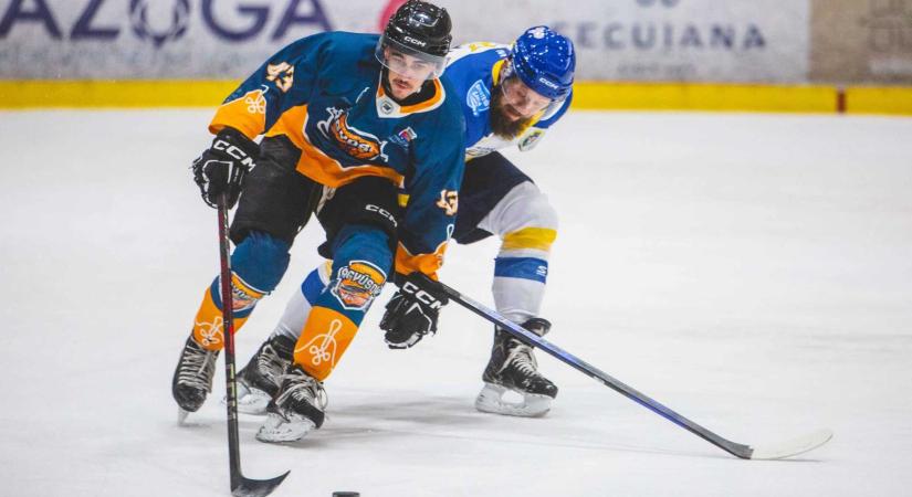 Közel került az Erste Ligához a Háromszéki Ágyúsok hokicsapata