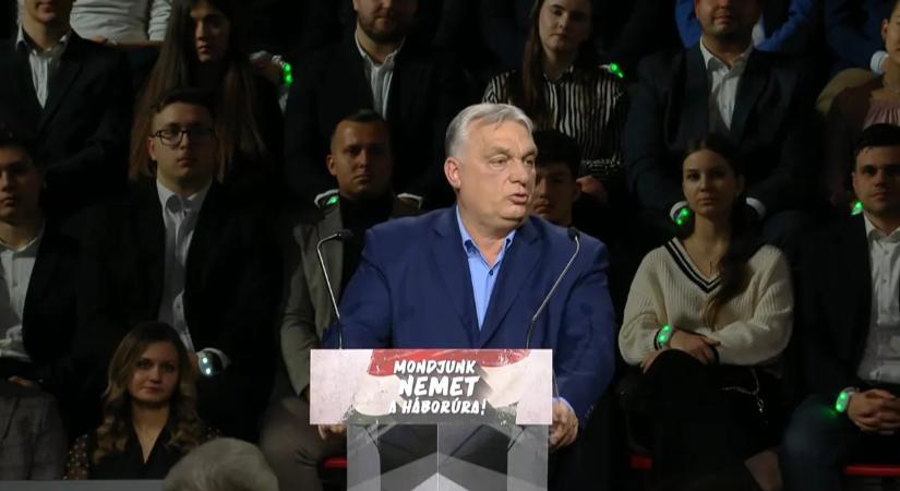 Orbán Viktor: Forrong a világ, a veszélyek korát éljük