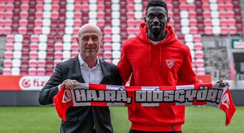 Megerősítve: Az NB I-en belülről érkezett Acolatse utódja Diósgyőrbe - hivatalos