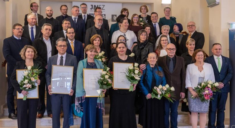 Értékteremtőket és -őrzőket díjaztak a Jászaiban: ők viszik tovább a magyar kultúrát fotók