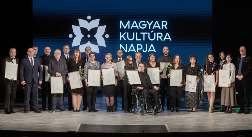 Miniszteri elismeréseket adtak át a magyar kultúra napján Veszprémben (galéria  videó)