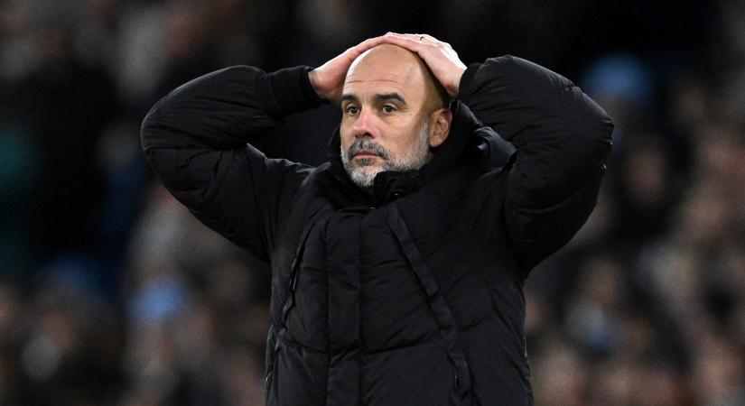 Guardiola kifogyóban van a magyarázatokból – aggasztó trend rajzolódik ki a Citynél