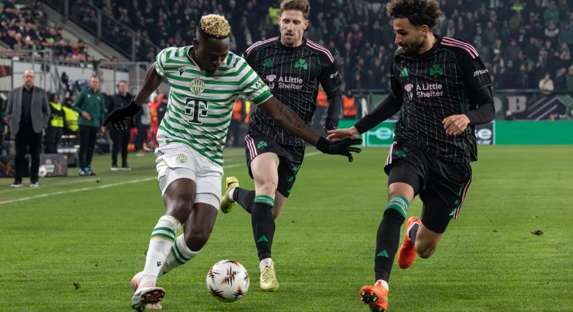 Bamidele Yusuf góljával szerzett vezetést a Ferencváros – videó