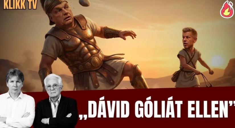 Orbán bajban van: Magyar Péter le fogja teríteni Góliátot