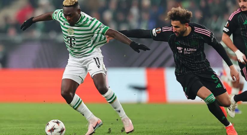 Yusuf tizenegyesére bombagóllal válaszoltak a görögök, továbbra is veretlen a Fradi az El-ben