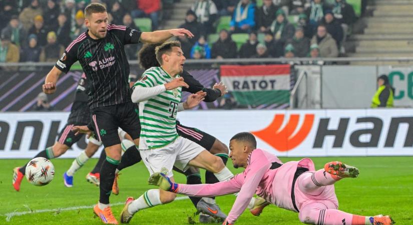 A végén bukta el a győzelmet a Fradi, de továbbra is veretlen az Európa-ligában