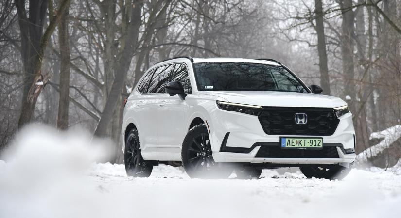 Milyen a hóban és a télben a plug-in hibrid Honda CR-V?