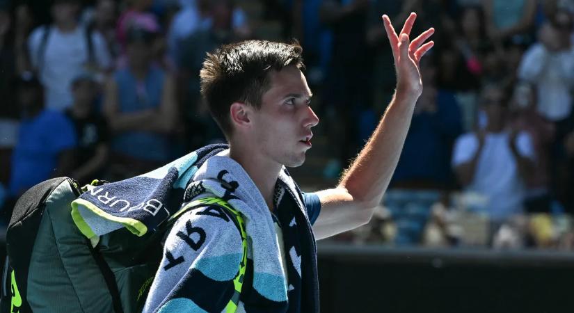 Tenisz: kettő nullás hátrányból fordított Medvegyev Marozsán Fábián ellen Melbourne-ben