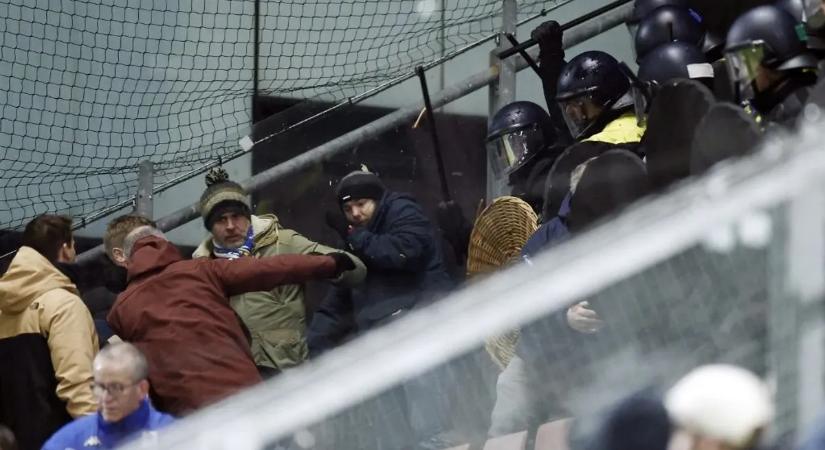 Óriási botrány: ütötték a Fradi El-ellenfelének szurkolóit