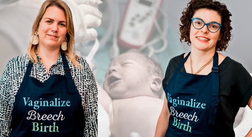 „Az első szülés során 15 orvos figyelte a folyamatot” – Interjú Dr. Erdély Evelinnel és Dr. Lőrincz Katalinnal a farfekvéses esetekről