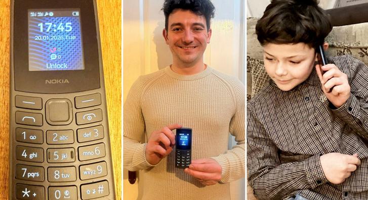 Vissza a 2000-es évekbe: téglafont kaptak a gyerekek okostelefon helyett