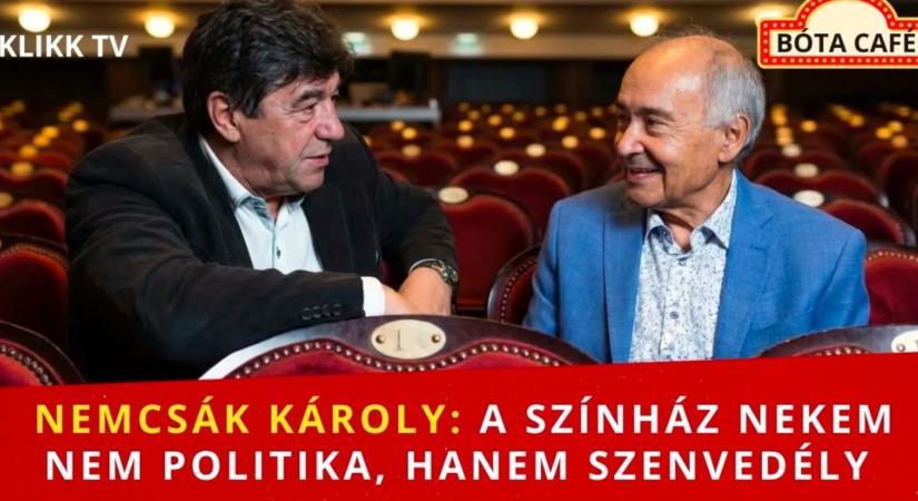 „A kritikusok kerülik a színházamat, mert jobboldali vagyok” - őszinte interjú Nemcsák Károllyal