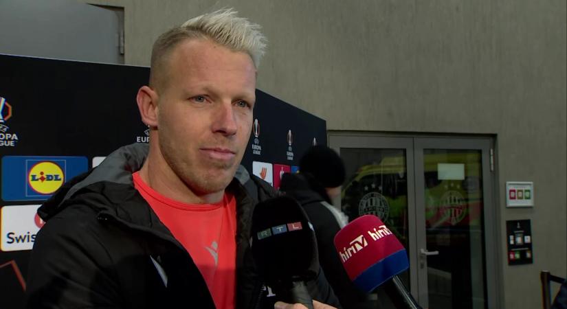 Gróf Dávid: Olyan érzés, mintha elvesztettük volna ezt a meccset