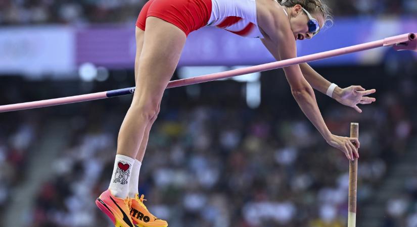 Ezüst kategóriás versenyt nyert Stockholmban a debreceni rúdugró, Klekner Hanga