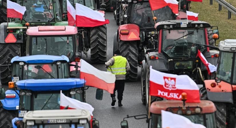 Lengyel gazdák az egyik ellenőrzőpont blokkolását tervezik az ukrán határon