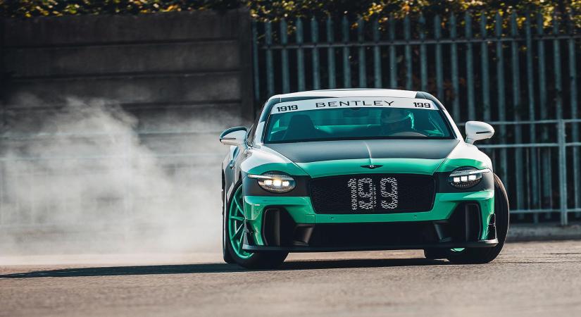Gymkhana-stílusú klippel száguldhatsz végig a Bentley történelmén