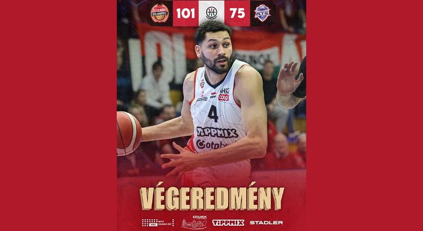 Férfi kosárlabda NB I – Simán nyert a címvédő Szolnok