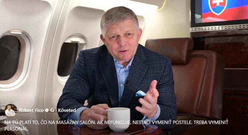 Fico: Ha nem működik a masszázsszalon, nem csak az ágyakat kell lecserélni, hanem a személyzetet is