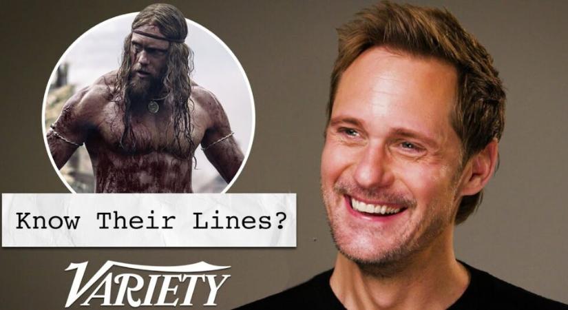 Alexander Skarsgård azért emlékszik az elmondott szövegeire (True Blood, Az Északi, Utódlás…) – videó