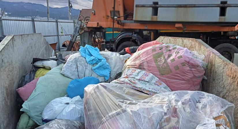 Mintegy 46 ezer kilogramm textilhulladékot gyűjtöttek össze 2025-ben a Csíki régióban