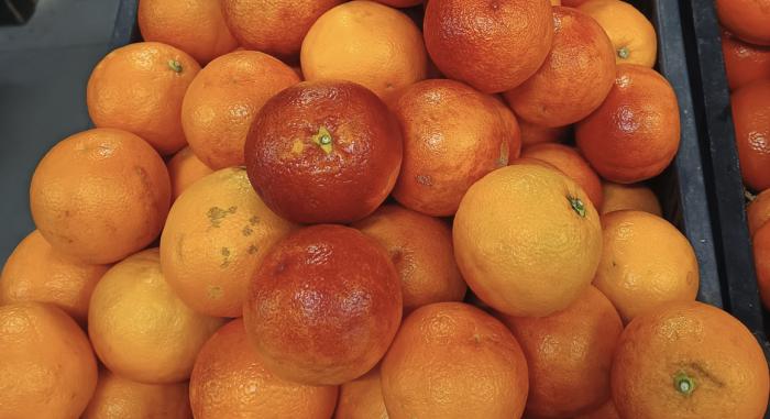 A szicíliai vérnarancs a csarnok slágere