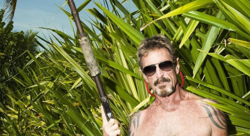 Most bárki megszerezheti John McAfee személyes tárgyait egy aukción