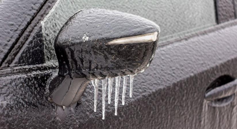 Operatív Törzs: az országban ónos eső nehezíti a közlekedést