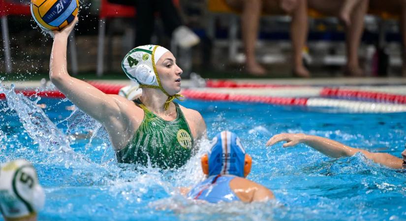 Imád felül lenni a Fradi csodaszép pólóklasszisa, Gurisatti Gréta – kép